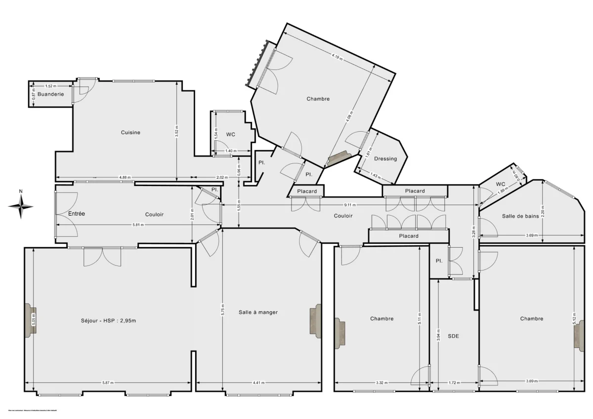 Appartement de 178.0 m² à Neuilly-sur-Seine