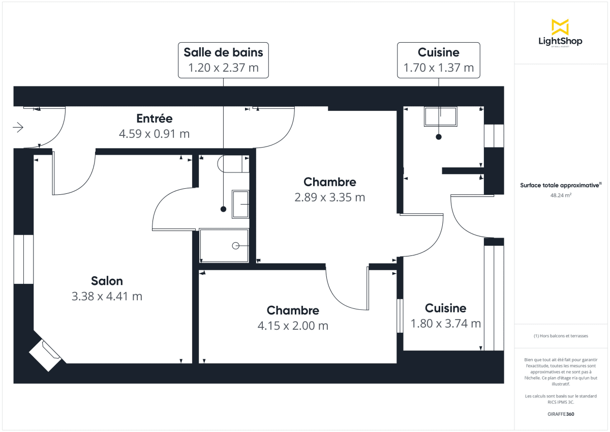 Maison de 50.0 m² à Bordeaux