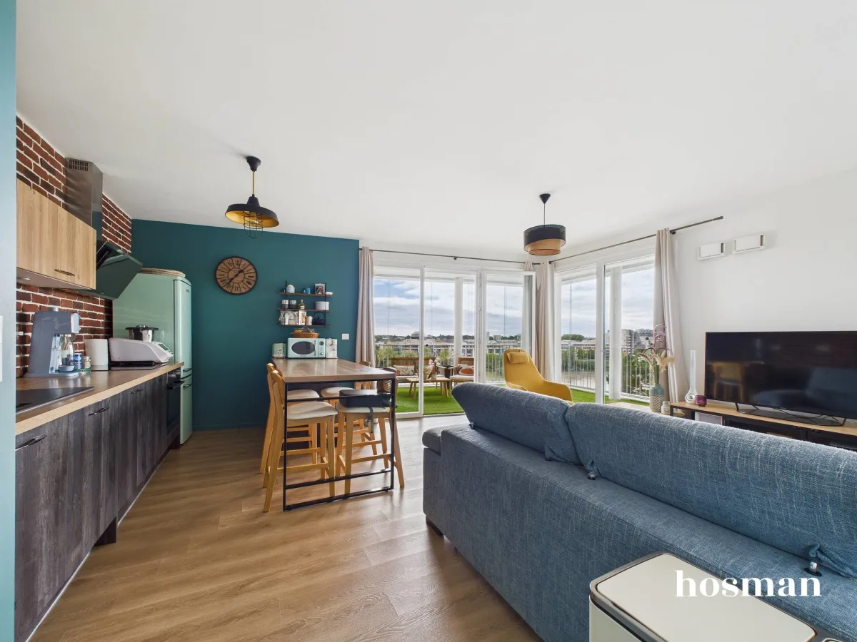 Appartement de 61.58 m² à Nantes