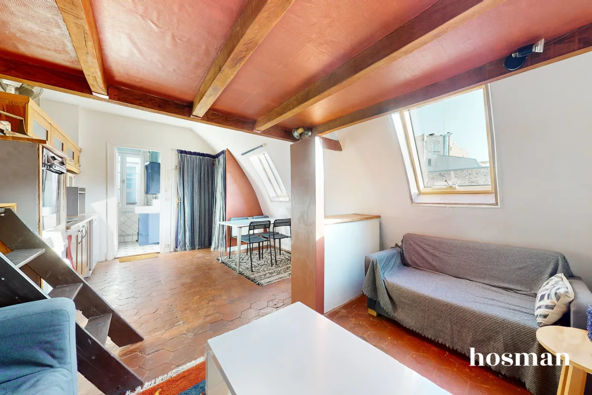 Appartement de 19.58 m² à Paris