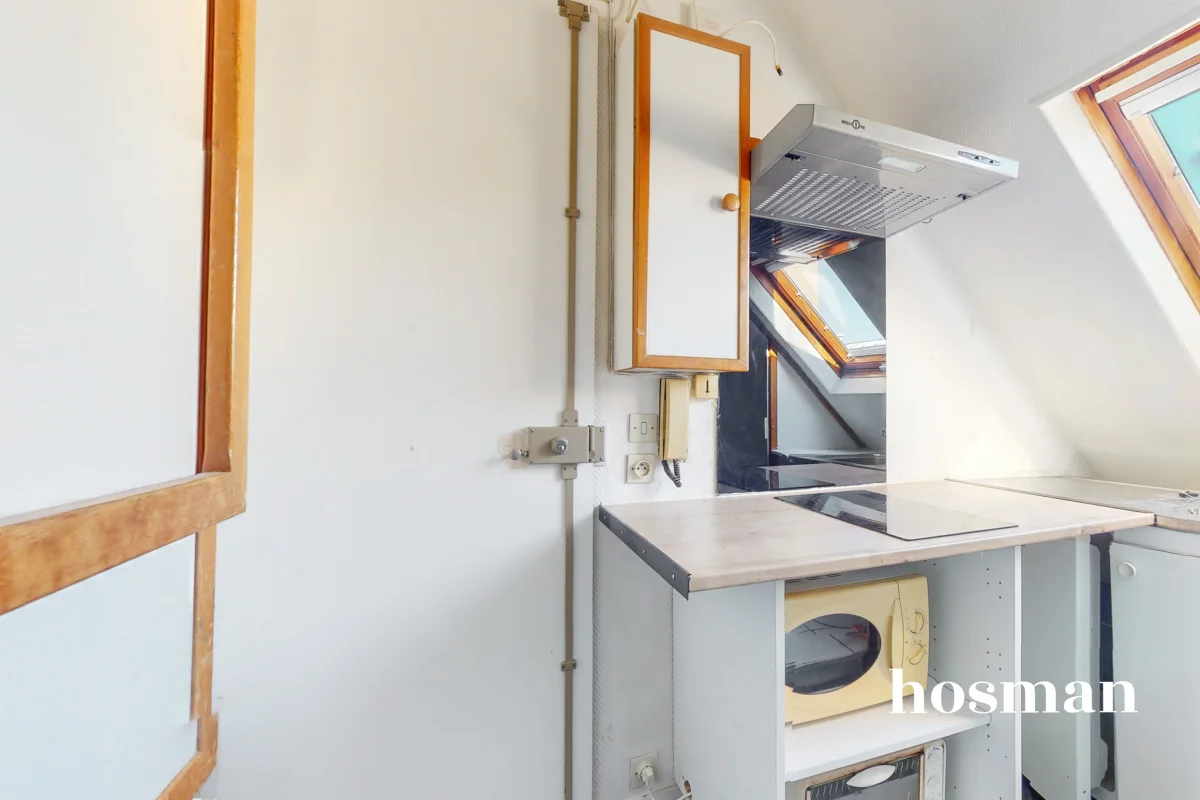 Appartement de 9.21 m² à Paris