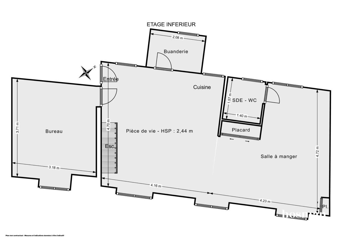 Appartement de 85.0 m² à Paris