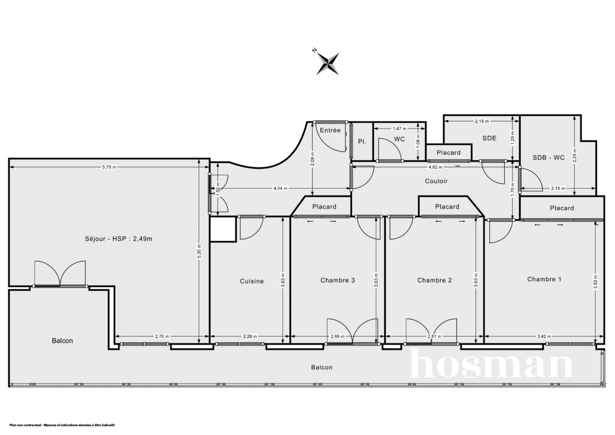 Appartement de 90.3 m² à Boulogne-Billancourt