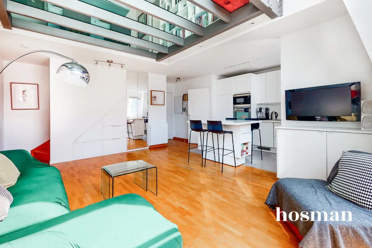 Duplex de 96.13 m² à Clichy