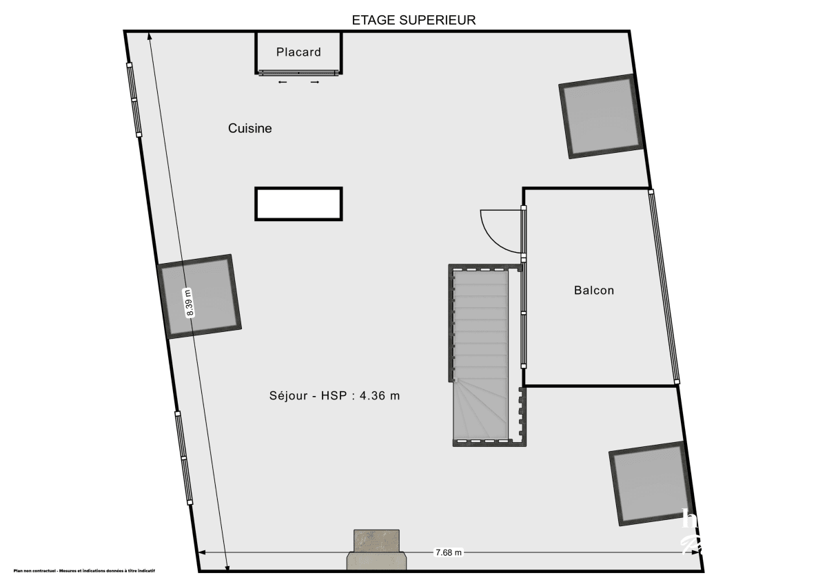 Appartement de 98.56 m² à Paris