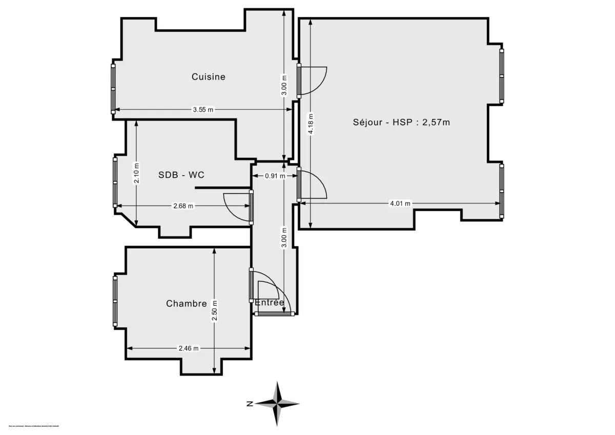 Appartement de 35.0 m² à Vincennes