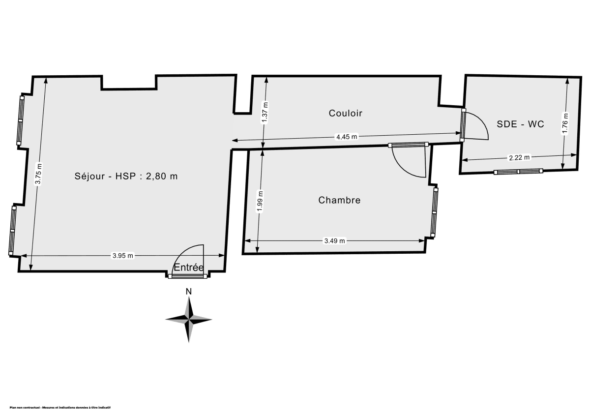 Appartement de 30.3 m² à Puteaux