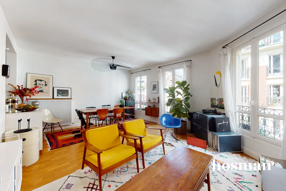 Appartement de 56.0 m² à Paris