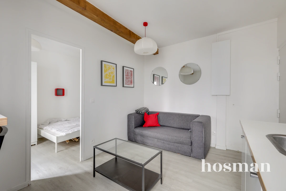 Appartement de 21.4 m² à Paris