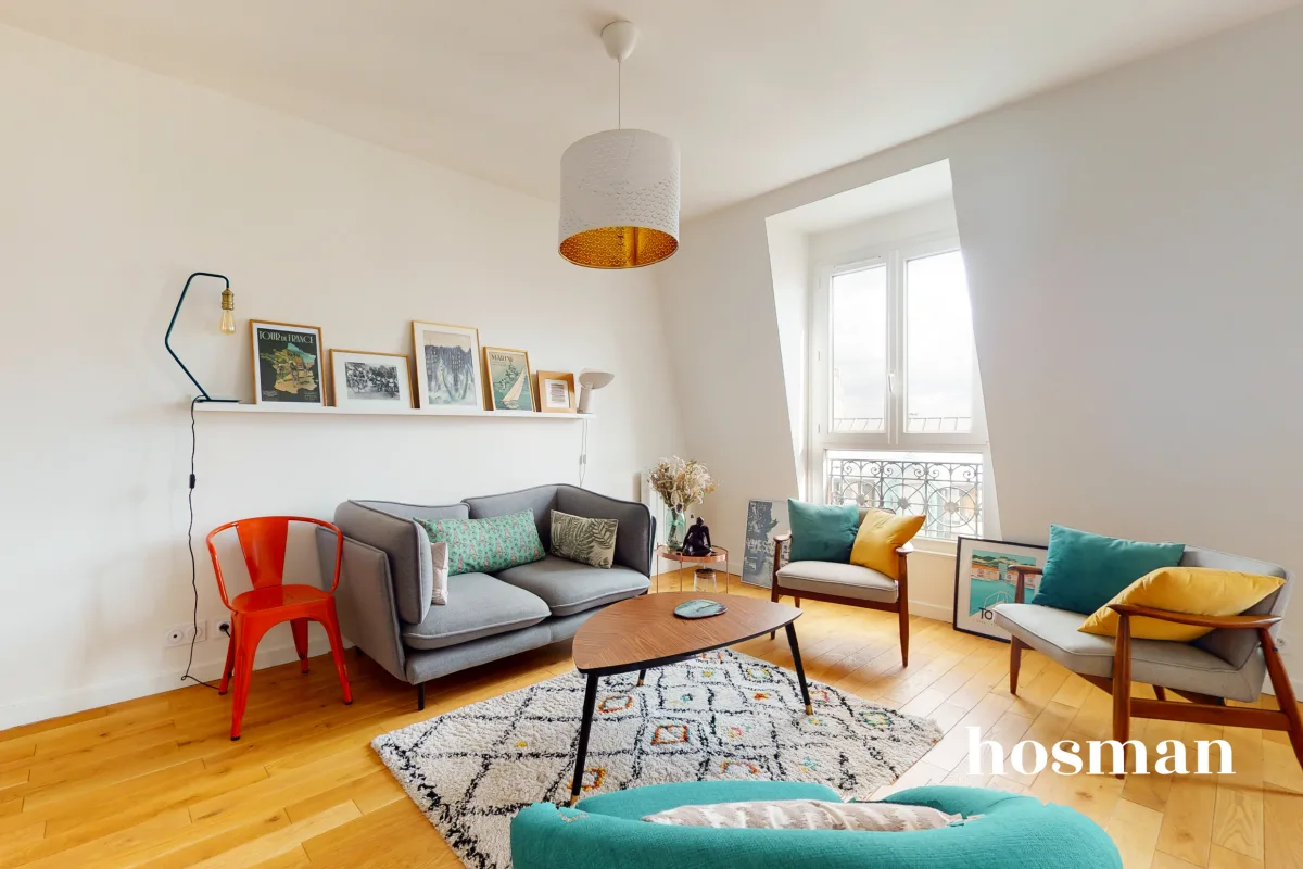 15 17 Rue Du Buisson Saint Louis 75010 Paris Ravissant 2 pièces de 42m2 au sol près du Canal Saint-Martin - rue du  Buisson Saint-Louis - 75010 Paris