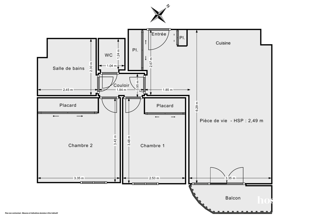 Appartement de 56.0 m² à Maisons-Alfort