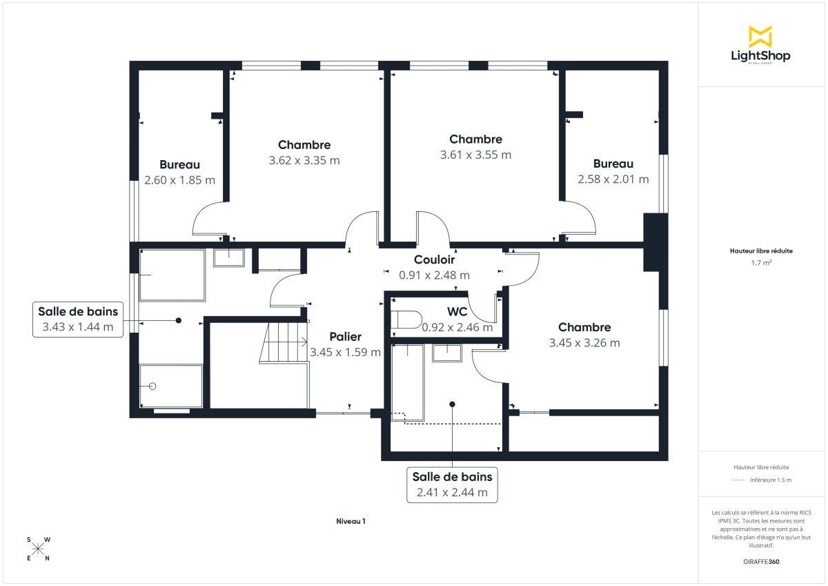 Maison de 154.94 m² à Saint-Herblain