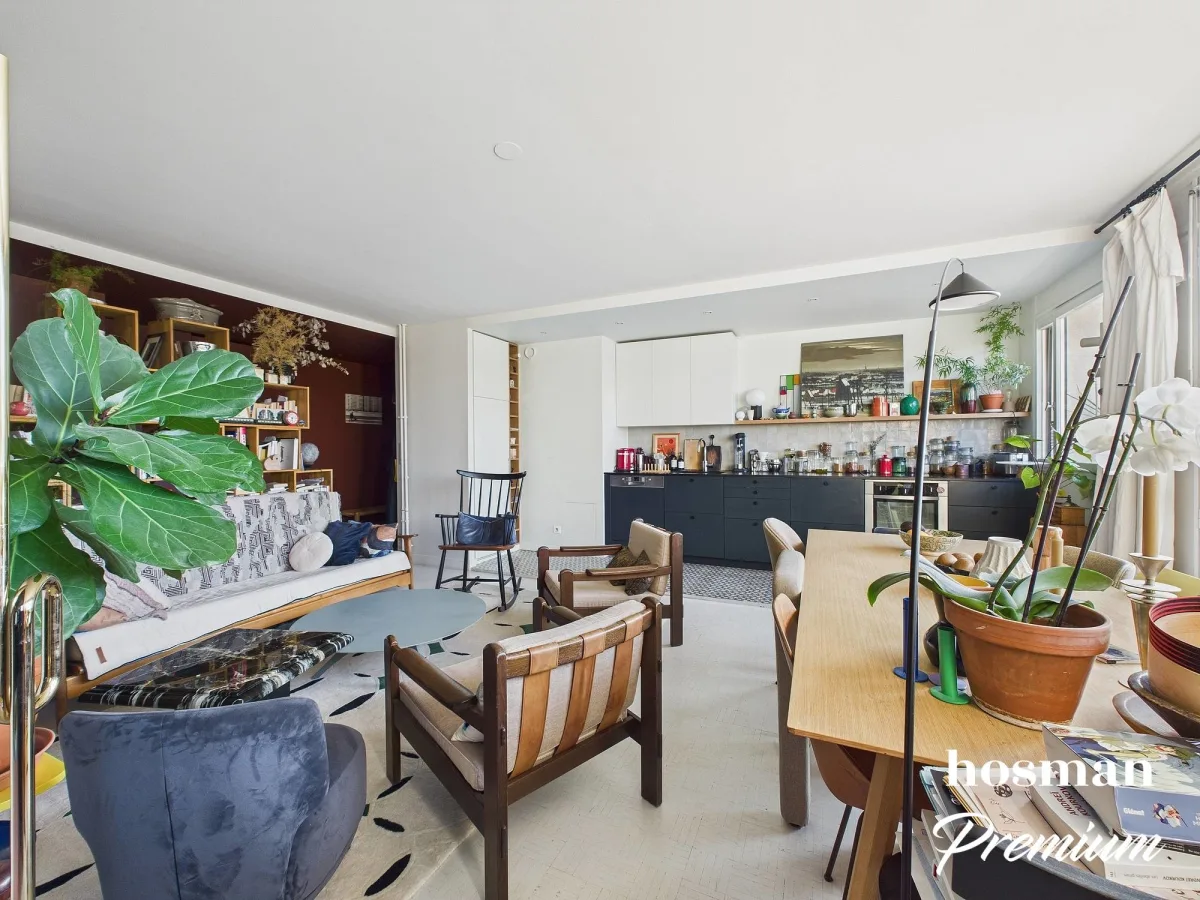 Appartement de 90.68 m² à Paris
