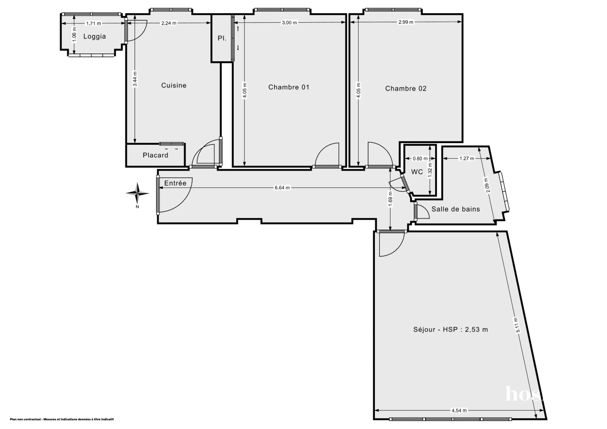 Appartement de 70.43 m² à Nantes