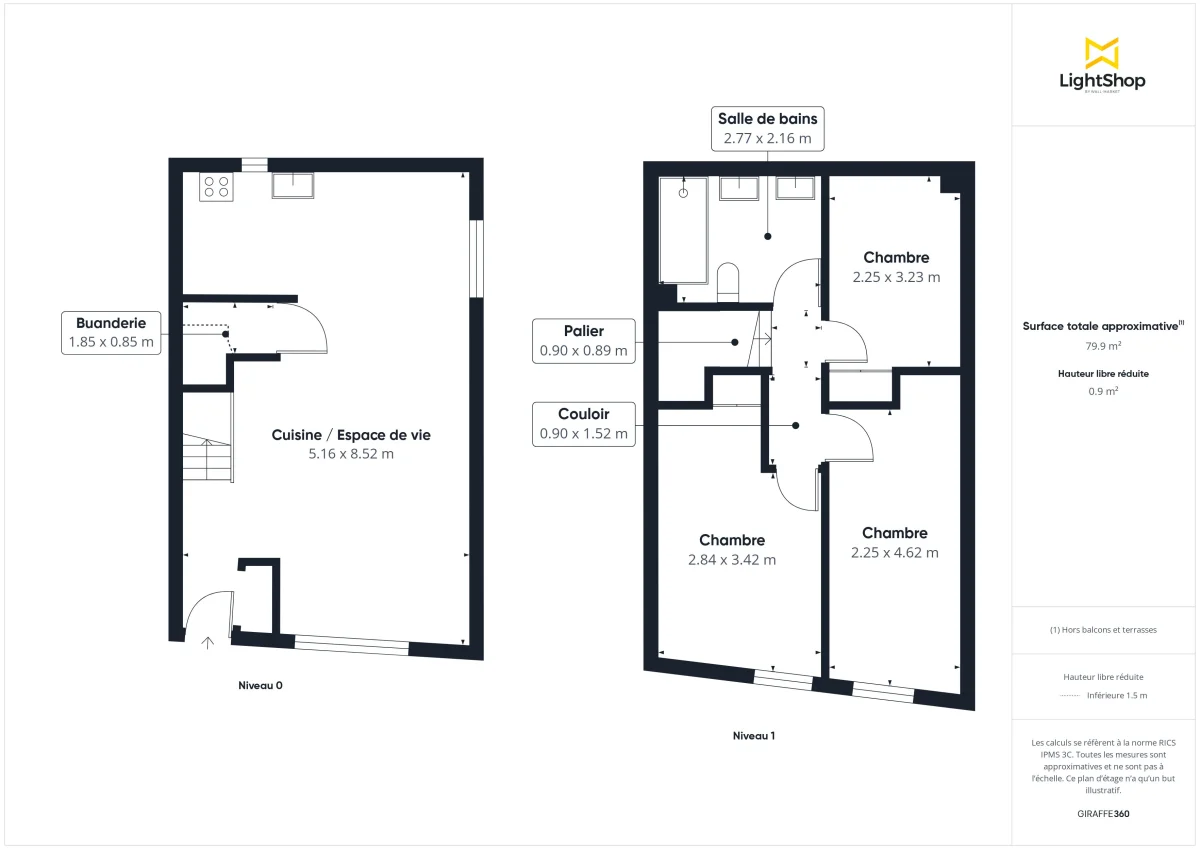 Maison de 78.0 m² à Bordeaux