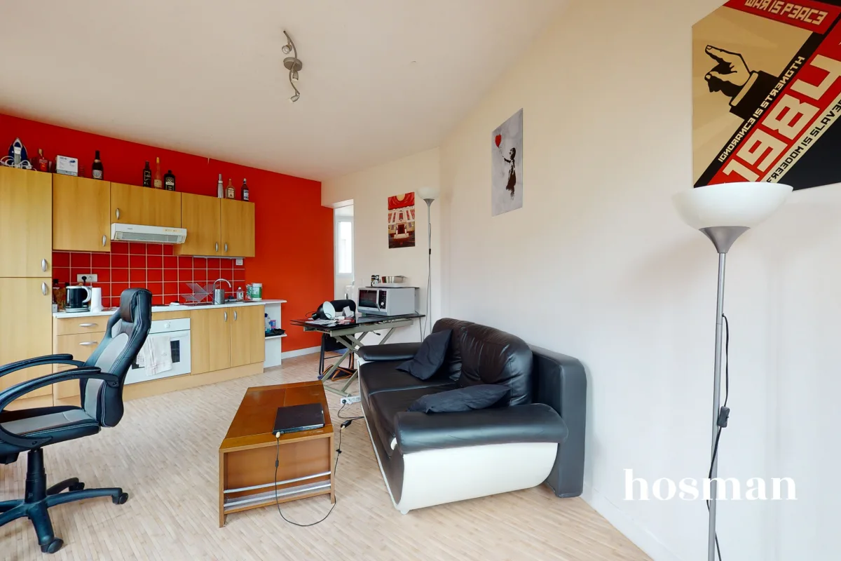 Appartement de 38.5 m² à Saint-Ouen