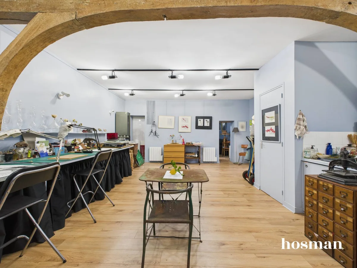 Loft atelier de 60.0 m² à Paris