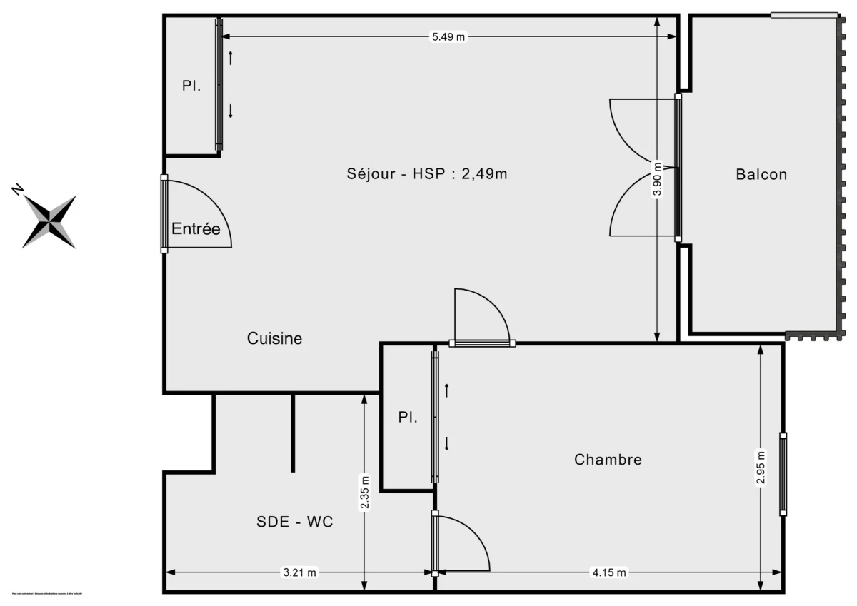 Appartement de 47.0 m² à Pessac