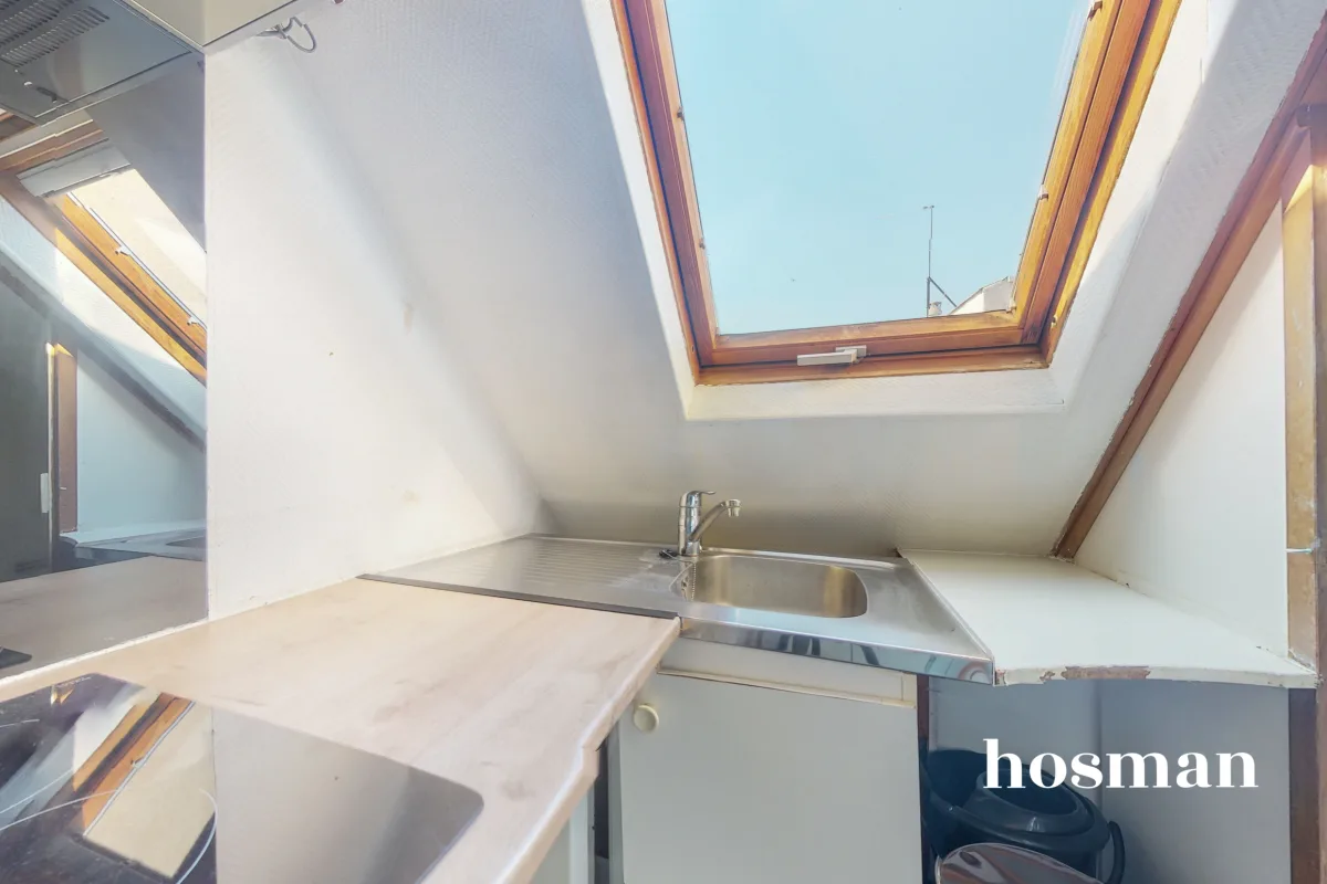 Appartement de 9.21 m² à Paris