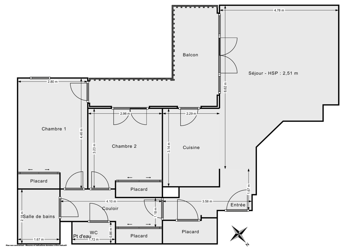 Appartement de 73.0 m² à Issy-les-Moulineaux