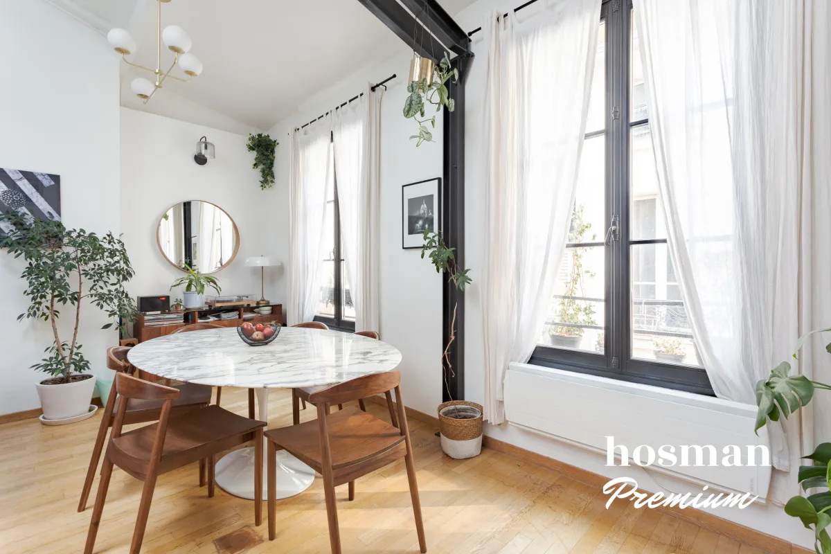 Triplex de 88.13 m² à Paris