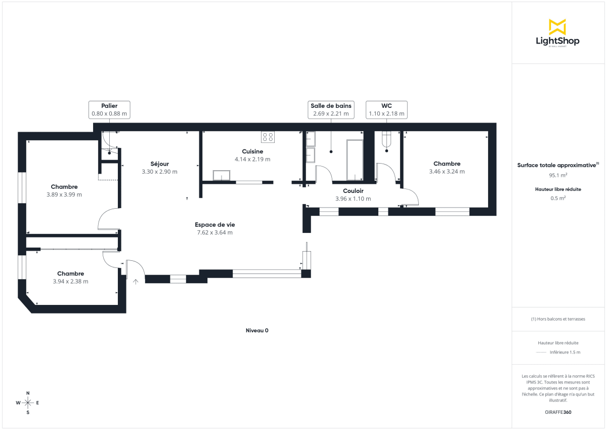 Maison de 107.0 m² à Talence