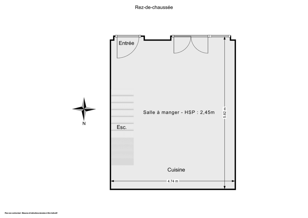 Appartement de 54.55 m² à Villeurbanne