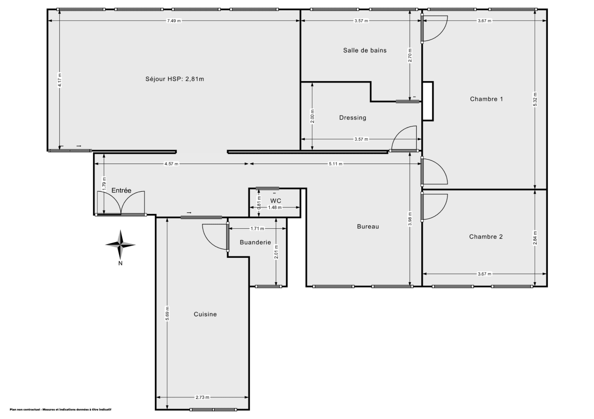 Appartement de 110.12 m² à Nantes