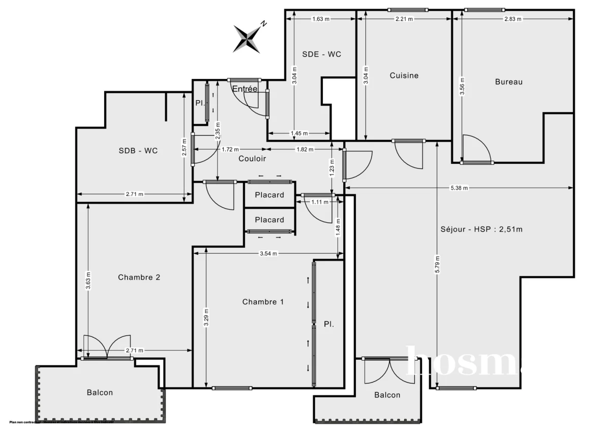 Appartement de 84.0 m² à Colombes