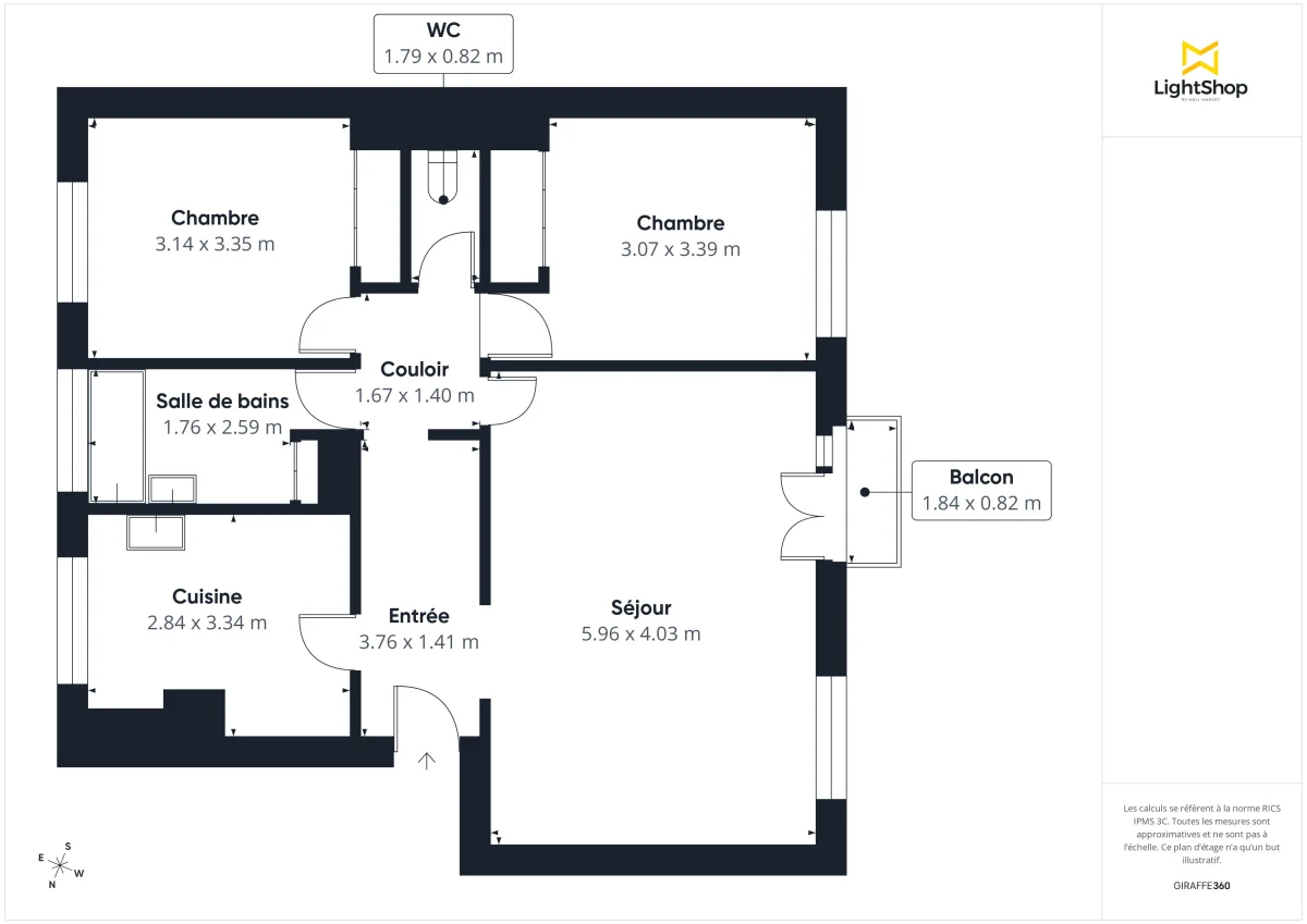 Appartement de 72.5 m² à Saint-Maur-des-Fossés