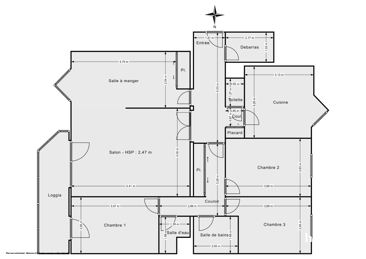 Appartement de 102.13 m² à Créteil