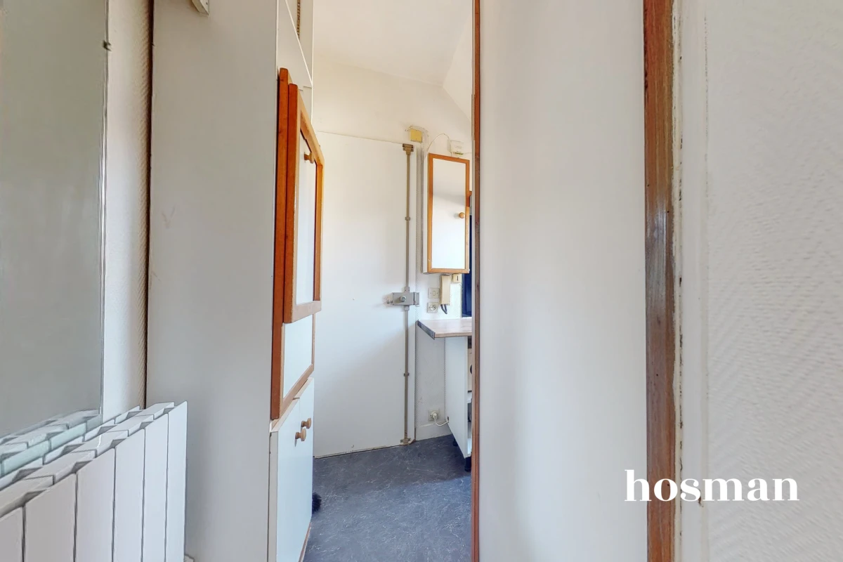 Appartement de 9.21 m² à Paris