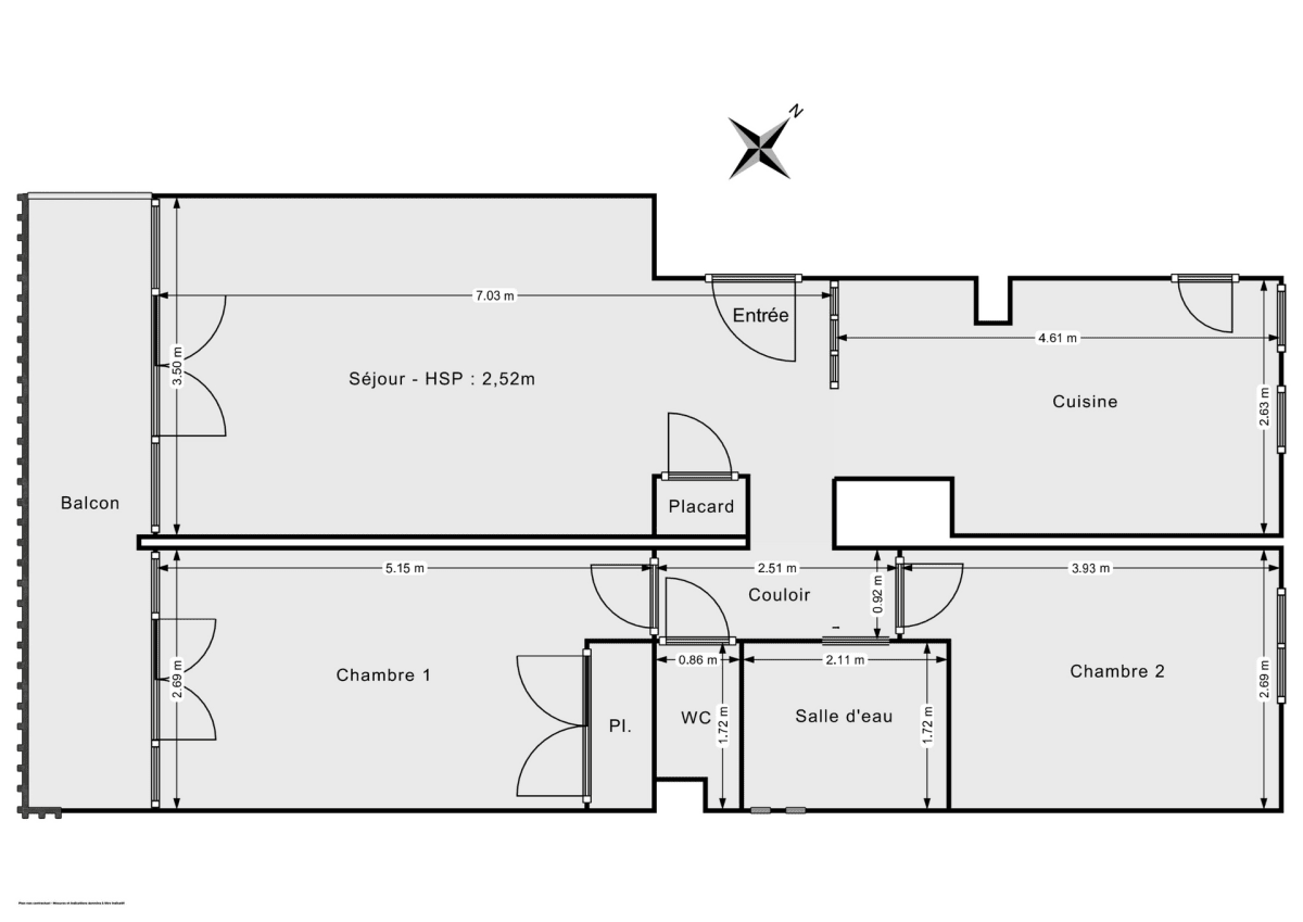 Appartement de 66.0 m² à Asnières-sur-Seine