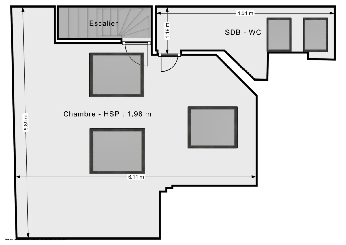 Appartement de 68.4 m² à Courbevoie