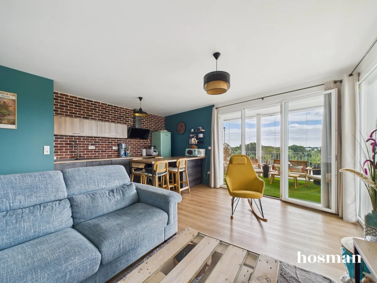 Appartement de 61.58 m² à Nantes