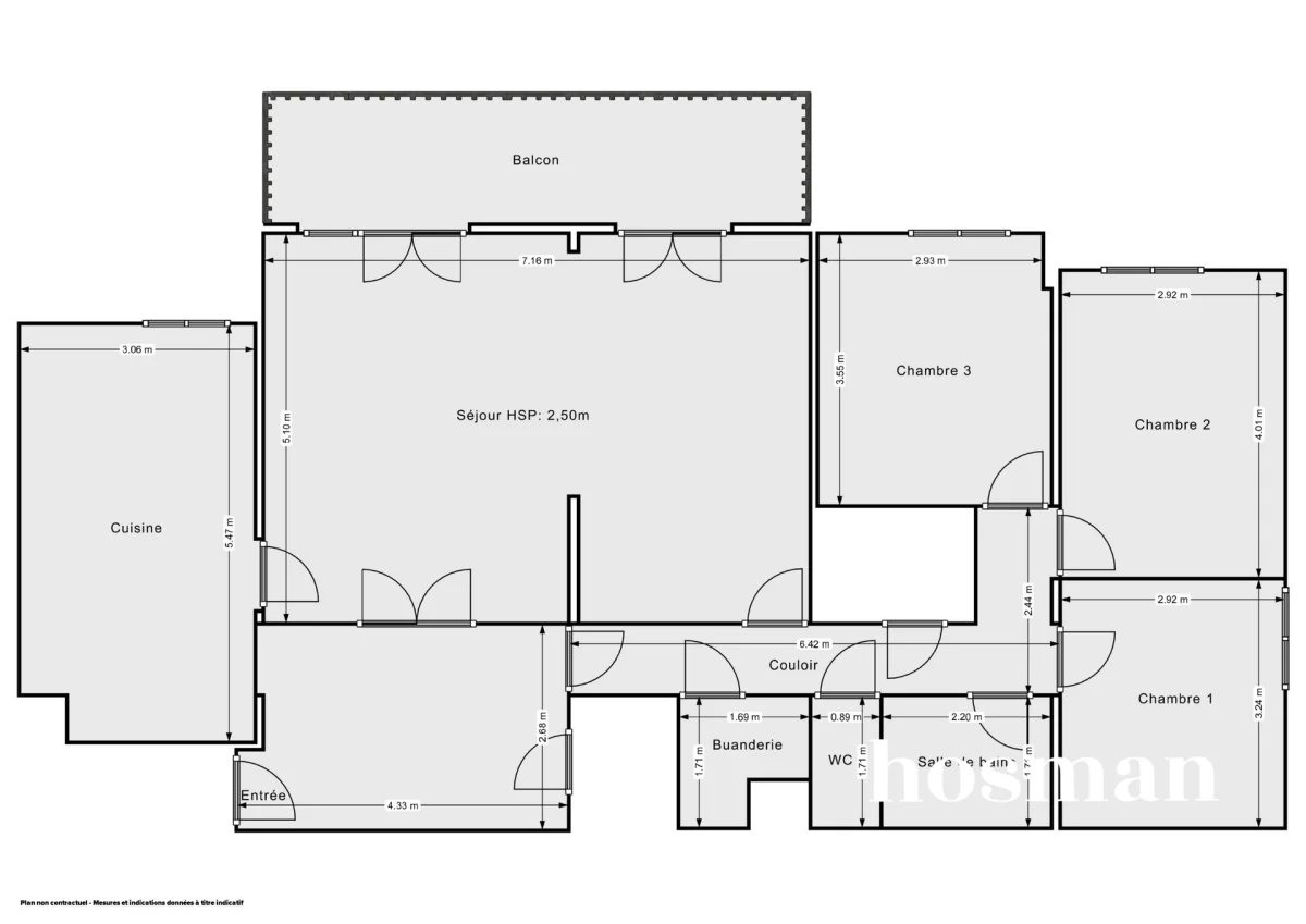 Appartement de 113.0 m² à Villeurbanne