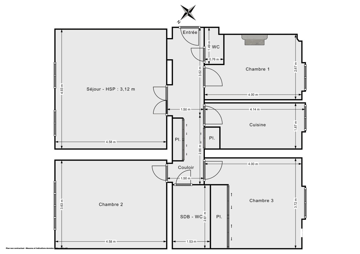 Appartement de 84.0 m² à Boulogne-Billancourt