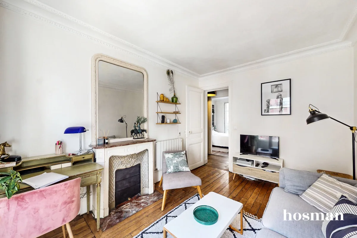 Appartement de 38.54 m² à Paris