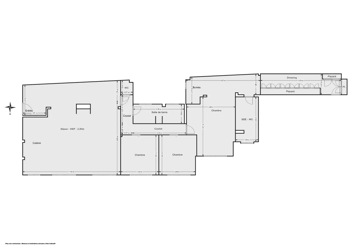 Appartement de 136.0 m² à Paris