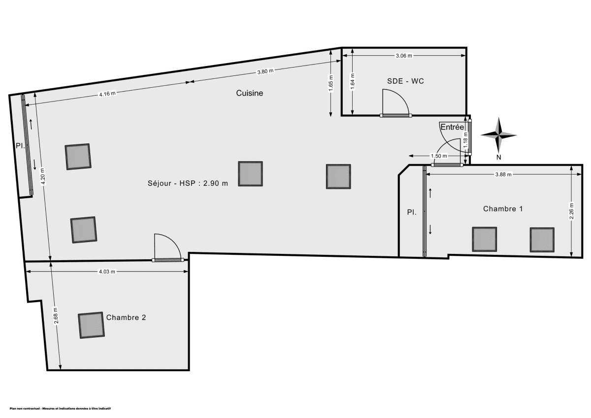 Appartement de 73.53 m² à Nantes