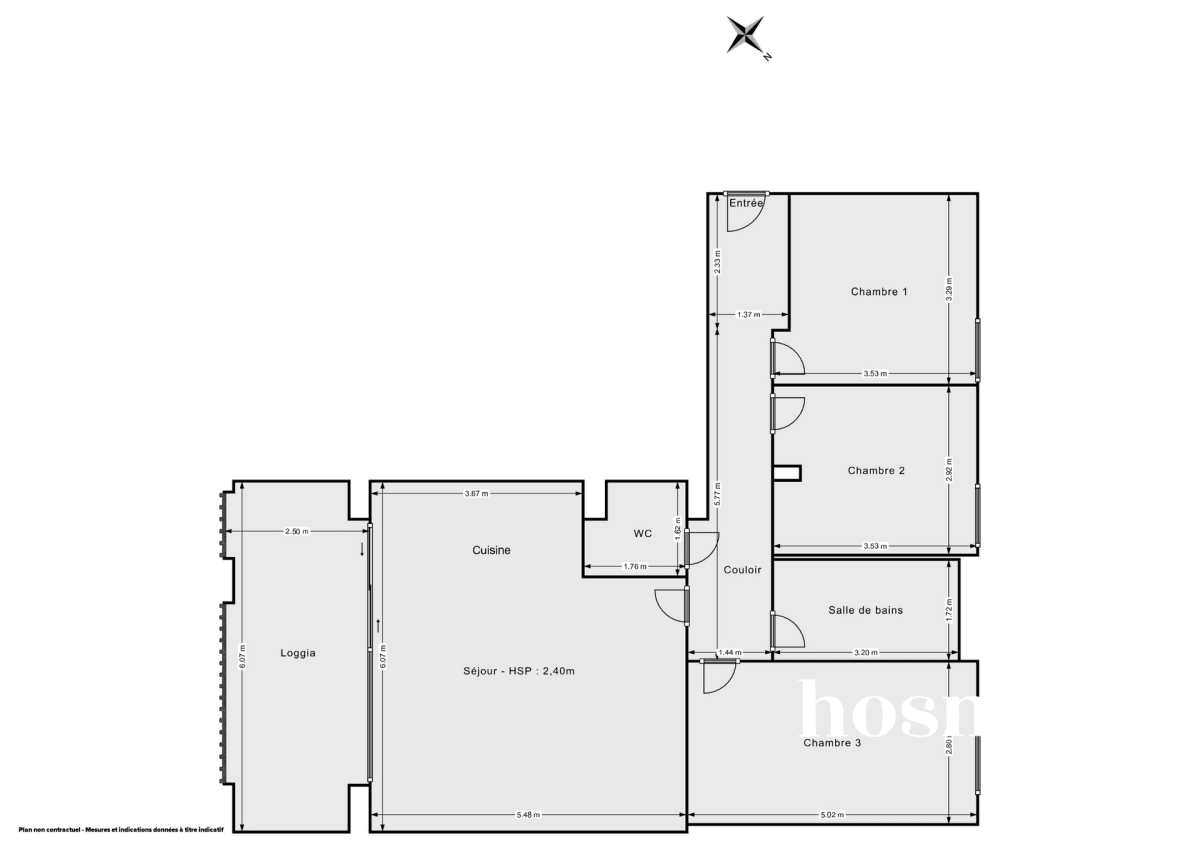 Appartement de 84.25 m² à Nantes
