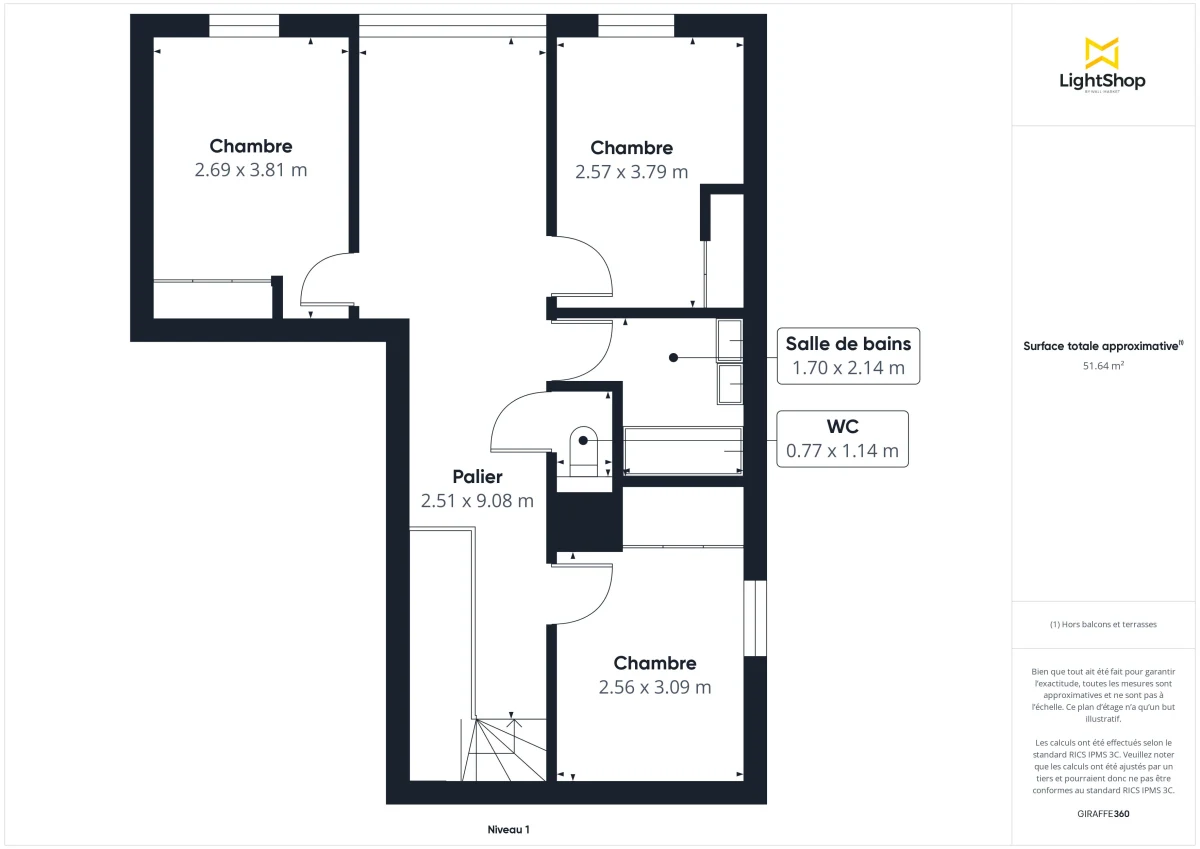 Appartement de 108.0 m² à Lyon