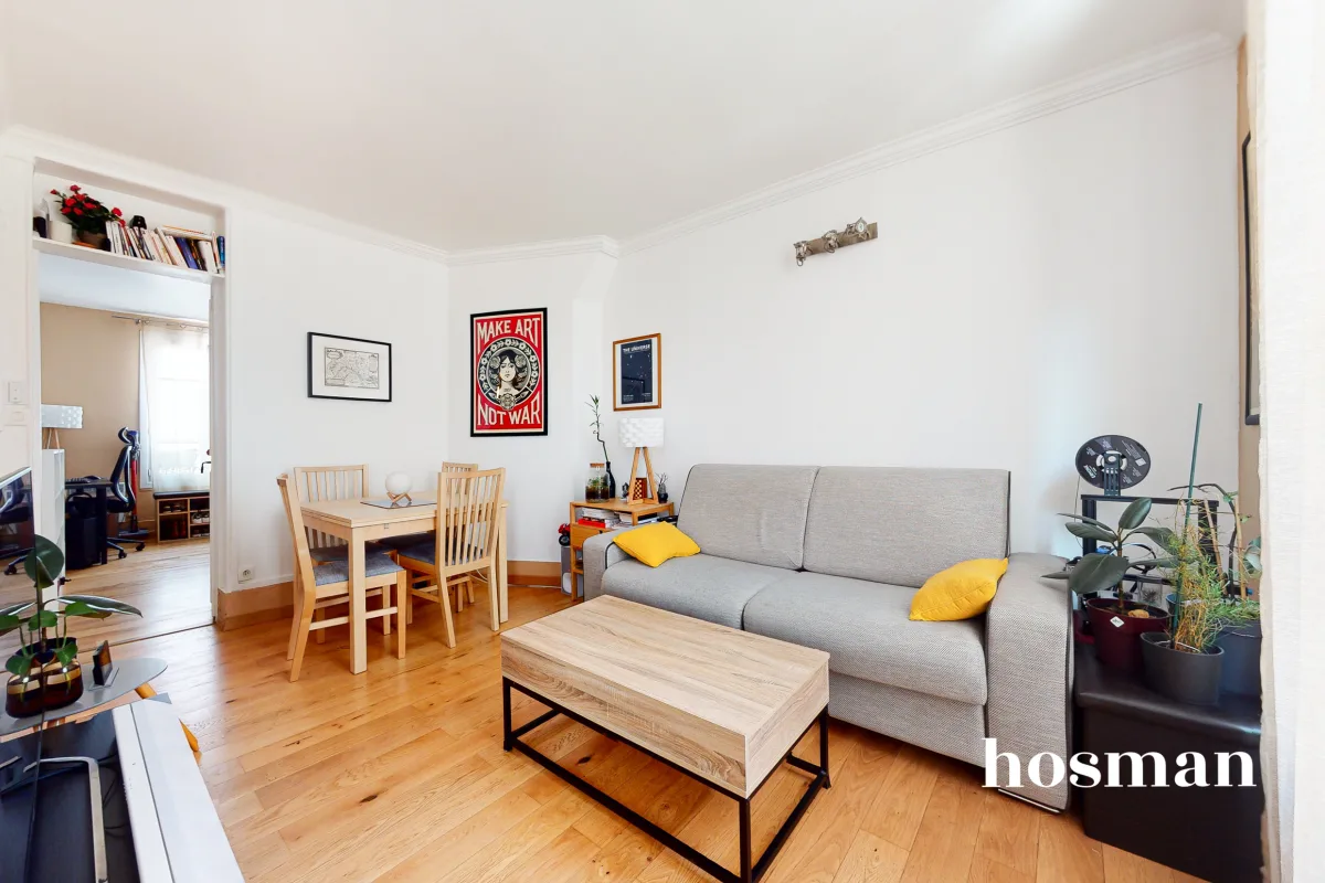 Appartement de 33.8 m² à Paris