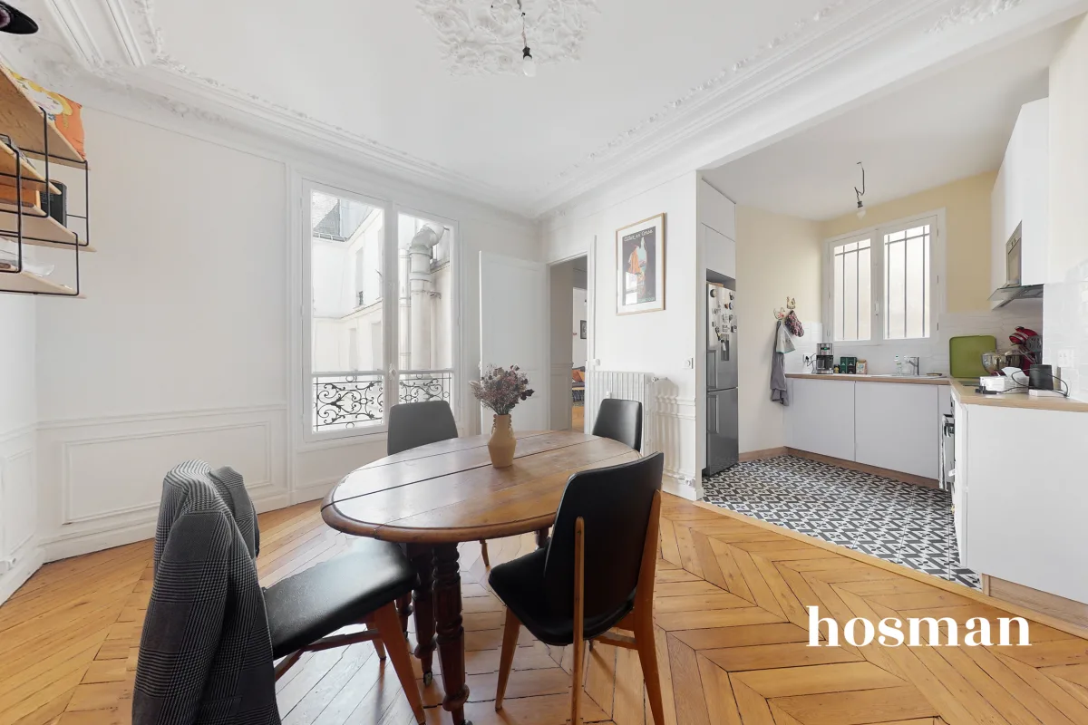 Appartement de 55.98 m² à Paris