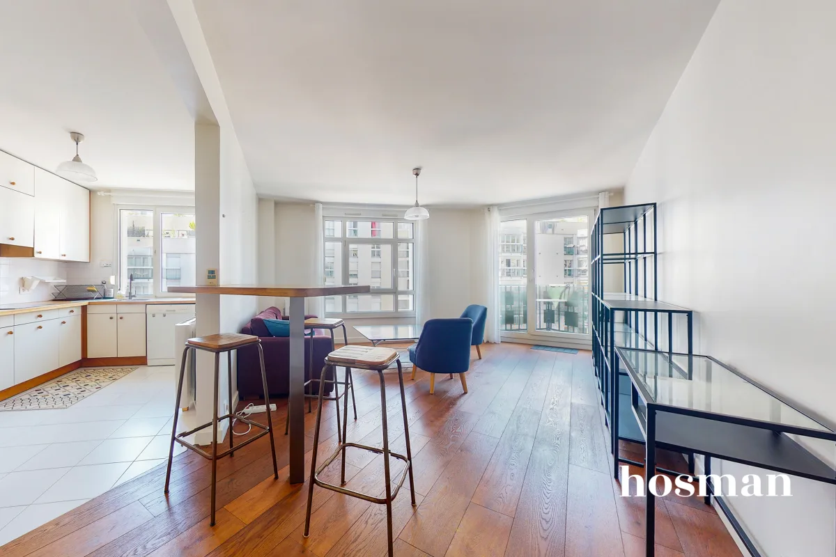 Appartement de 53.58 m² à Paris