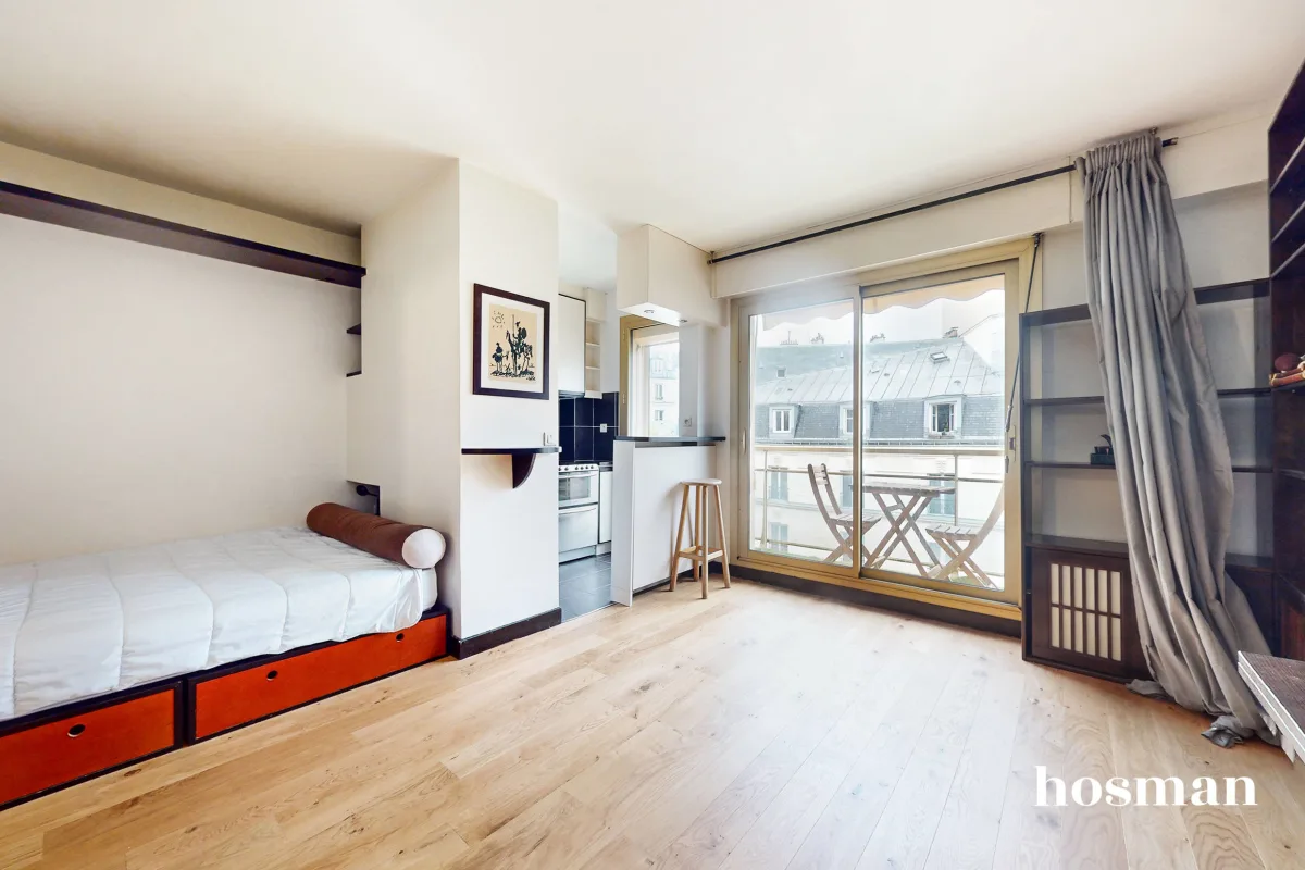 Coup de coeur Studio de 33.30 m Lumineux Balcon Quartier