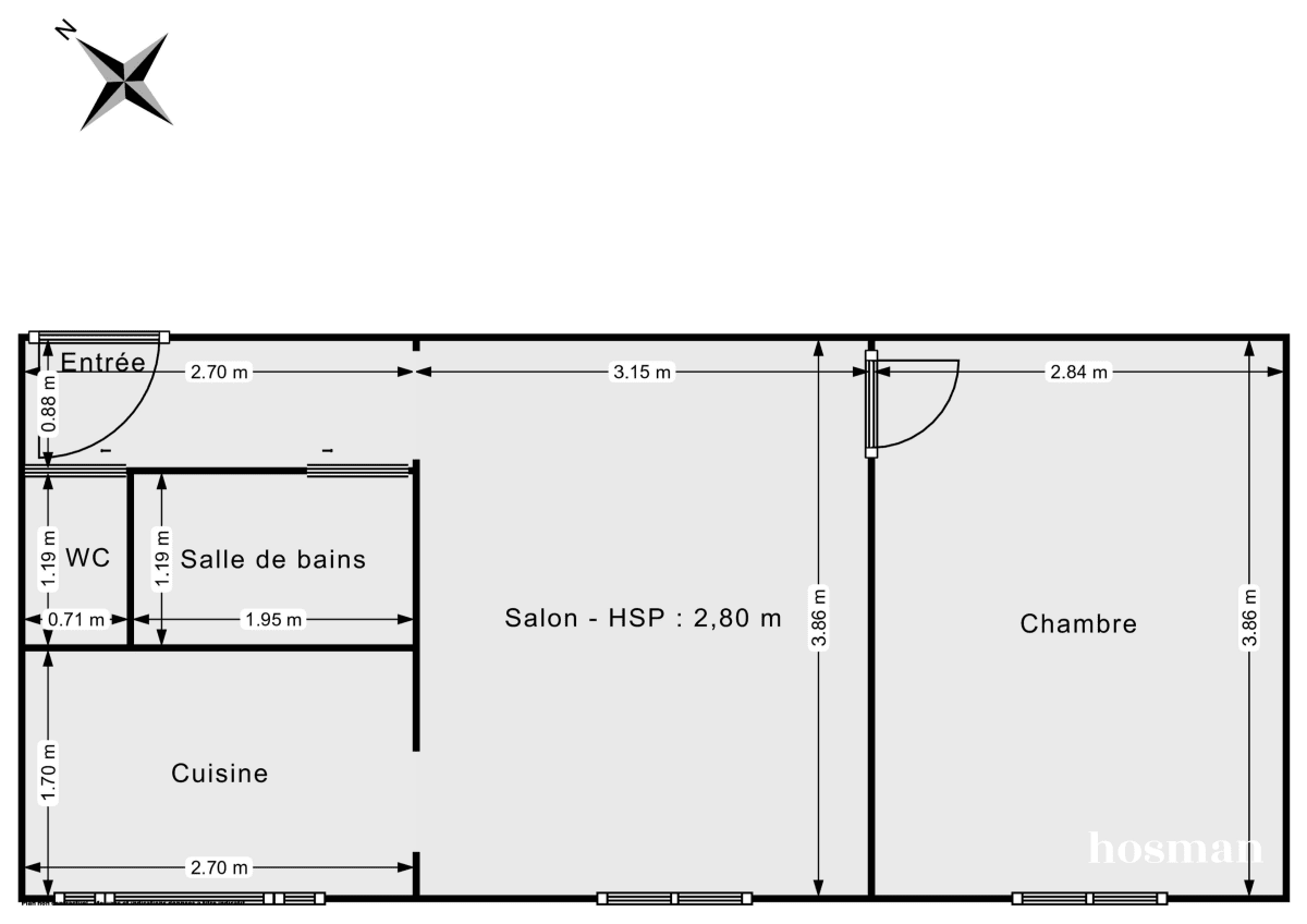 Appartement de 34.05 m² à Asnières-sur-Seine