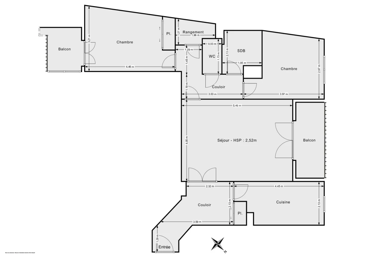 Appartement de 73.0 m² à Châtillon