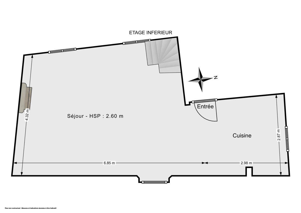 Appartement de 63.0 m² à Paris