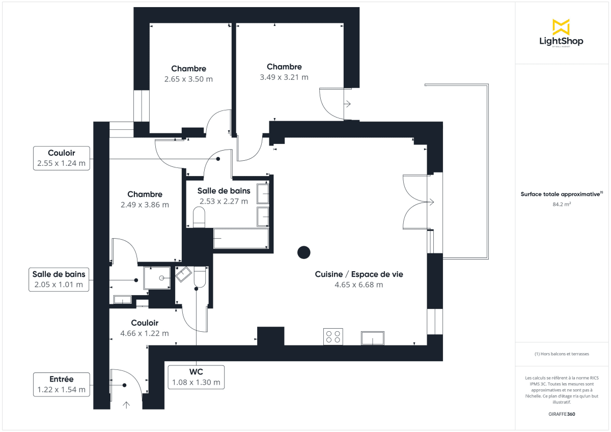 Appartement de 85.0 m² à Asnières-sur-Seine